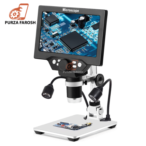1200x 7inch electronic portable 1200X digital HD Lcd microscope for soldering - Image 4