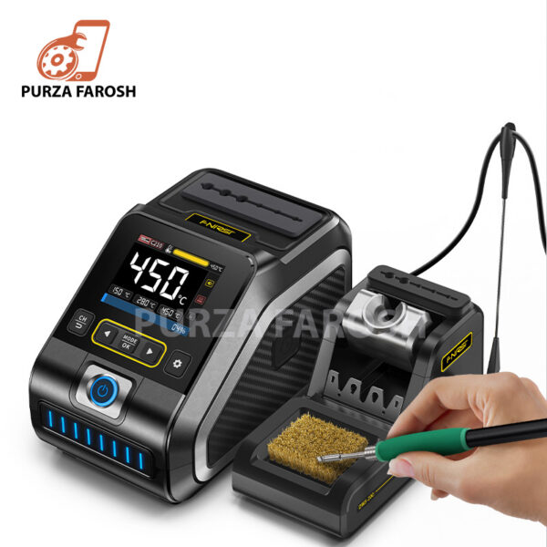 FNIRSI® DWS-200 200W Power Repaid Heating Soldering Iron Station Kit - Image 2
