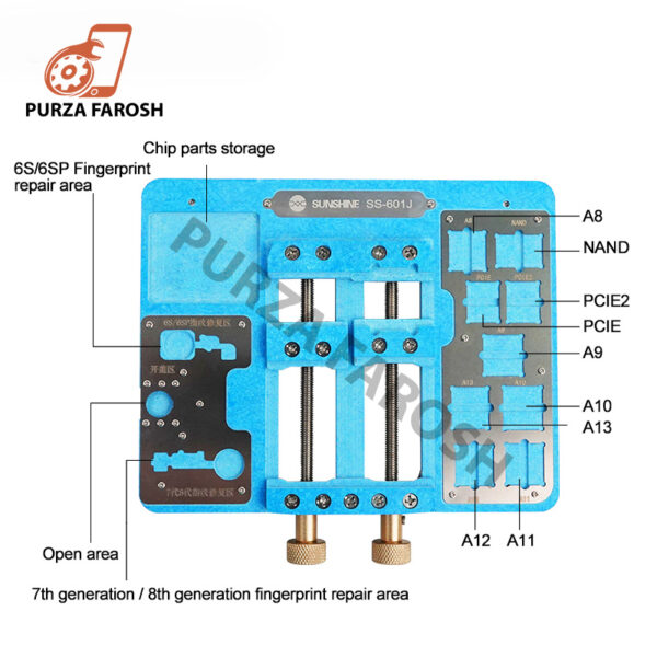 Sunshine SS-601J Universal board fixture For Mobile phone Mother board holder 2