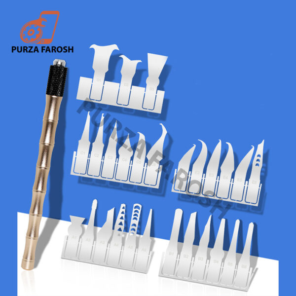 Te-016 Art Knife 28in1 Pieces 6