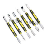 6Pcs Screen Crowbar Mobile Phone Dissamble Repair Opening Pry Bar Set Metal Spudger Pry Laptop PCB Electronic Repair Hand Tools - Image 3