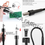 Quick 857DW Adjustable Hot Air Heat Gun Soldering Rework Station - Image 3