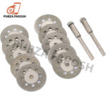 10 pcs Diamond Cutting Drill Wheel Set for Glue Remover Machine