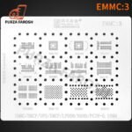 AMAOE EMMC3 BGA Reballing Stencil For Android Nand Flash EMMC EMCP UFS