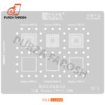 Amaoe EU 1 CPU BGA Reballing Stencil Net for Exynos 8890A 5430A 7420A 8890B 5430B 7420B