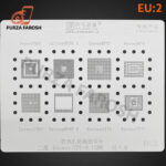 Amaoe EU:2 CPU BGA Reballing Stencil Net for Exynos 7880/8895B /9180/3475/7580/8895A/3470/7570