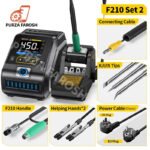 FNIRSI® DWS-200 200W Power Repaid Heating Soldering Iron Station Kit - Image 3