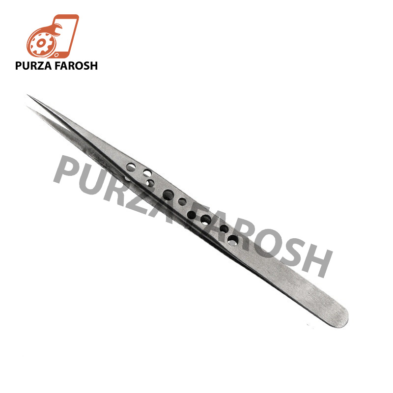 Kada-1.jpg Kada Professional Precision Stainless Steel Tweezers SA-SR Straight Tine - Image 1