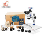 TX-350e Trinocular Stereo Microscope Set 1080P 4K HDMI Video Camera 3.5X-100X Zoom Simul Focal Trinocular Microscope - Image 2