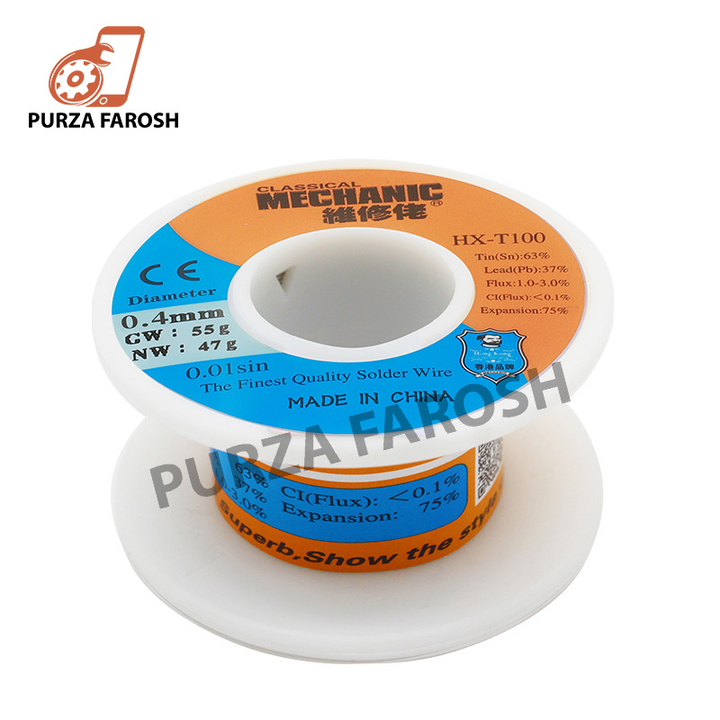 Mechanic-1-2.jpg Mechanic HX-T100 0.4mm Solder Wire High Quality - Image 1