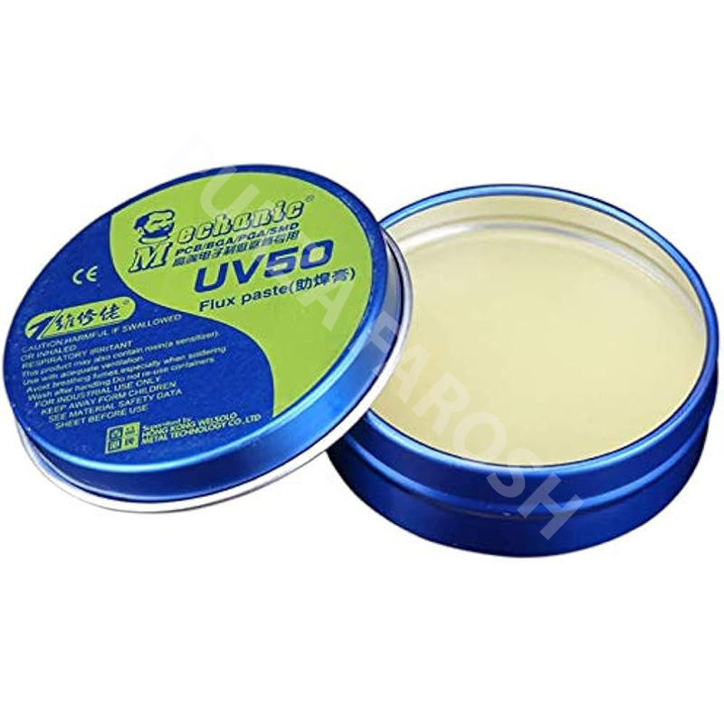 Mechanic UV50 Solder Flux Paste Lead-Free 1 Mechanic UV50 Solder Flux Paste Lead-Free - Image 1