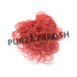400 gram - 38mm Rubber Bands Bulk Elastic Wide Money Rubber Bands (Red) - Image 2