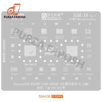 AMAOE SAM-18 CPU BGA REWORK REBALLING STENCIL 0.12MM