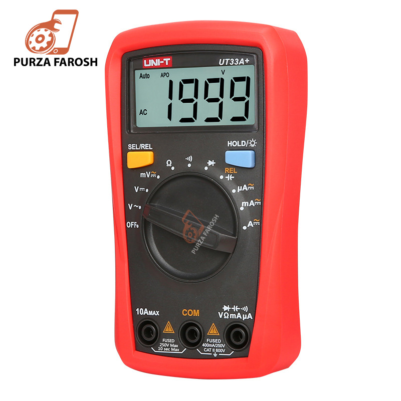 Uni-T-01-1.jpg UNI-T UT33A+ Palm Size Digital Multimeter DMM - Image 1