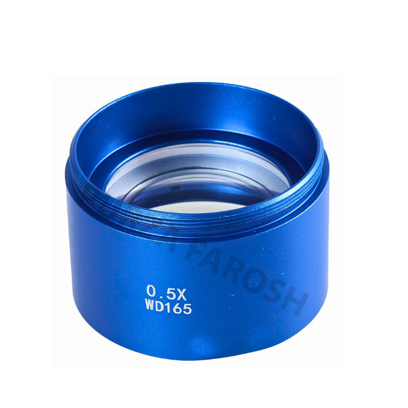 mechanic 0.5x lens Mechanic WD165 0.5X Auxiliary Objective Lens for Trinocular Mobile Repairing Microscope - Image 1