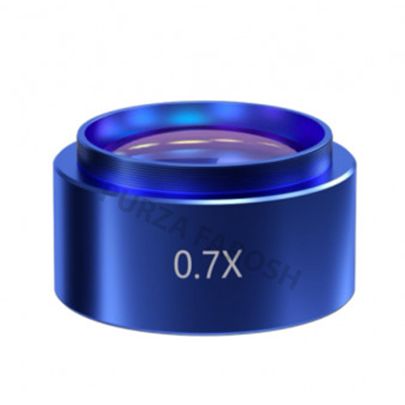 mechanic 0.7x lens Mechanic WD120 0.7X Auxiliary Objective Lens for Trinocular Mobile Repairing Microscope - Image 1