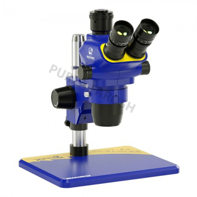 mechanic super x MECHANIC Super X-B11 Trinocular Stereo Microscope With MOS-510 HD Camera for Phone Watch and Computer Precision Part Repair - Image 1
