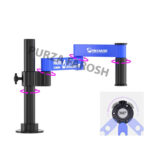 MECHANIC M3 Microscope Swing Arm 360°Movable Universal Metal Bracket Aluminum Alloy Telescopic Folding Column Bracket - Image 2