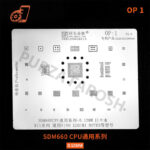 MAOE OP-1 IC Reballing Stencils for OPPO/ VIVO Mobile Chip Repair-0.12MM