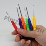 6 in 1 Repair Opening Tool Kit Screwdriver Set Repair Tools Phone Disassemble Mobile Precision Screwdriver P-3001