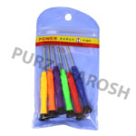 6 in 1 Repair Opening Tool Kit Screwdriver Set Repair Tools Phone Disassemble Mobile Precision Screwdriver P-3001 - Image 4