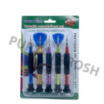 5 in 1 Repair Opening Tool Kit Screwdriver Set Repair Tools Phone Disassemble Mobile Precision Screwdriver P-3001 - Image 2