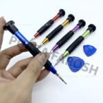 5 in 1 Repair Opening Tool Kit Screwdriver Set Repair Tools Phone Disassemble Mobile Precision Screwdriver P-3001 - Image 4