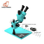 RF4 RF6555 Pro 6.5-55X Trinocular Microscope With Aluminum Base - Image 2