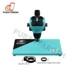 RF4 RF6555Pro max 6.5-65X Zoom Trinocular Stereo Microscope with Aluminum Alloy Base