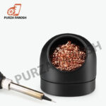 Soldering Iron Tip Cleaner,LXIANGN Non-slip Solder Flux Brass Tip Cleaner & Base Holder Cleaner Kit for Cleaning Soldering Irons and Tips,No Water Needed - Image 4