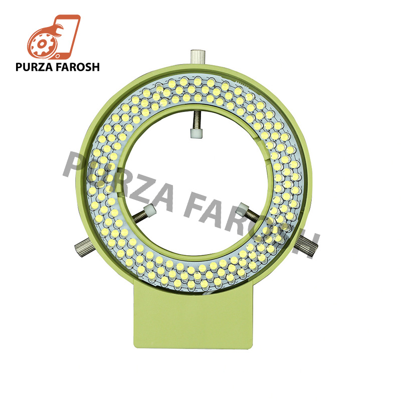 ycs-6565.jpg YCS LED 6565 microscope lamp 144 LED adjustable brightness light source Universal for Trinocular microscope/binocular microscope - Image 1