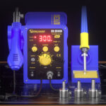 8586D SMD Rework Station with Soldering Iron - Image 3