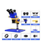 Mechanic D65T Industrial Triocular Stereo Microscope For PCB Repair