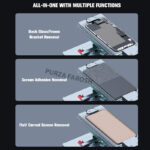 MECHANIC Elite One LCD Screen Separator Machine for Phone 360° Rotation Built-in Vacuum Pump Fast Heating Separation Platform - Image 4