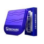 Mechanic Mag Pro All-Metal Strong Magnetic Knife Clamp with 5Pcs Carbon Steel Blades