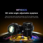 MECHANIC ROBOT Z4-B11 Trinocular Stereo Industrial Microscope 6.5-60X Continuous Zoom WF10X25 Eyepiece CCD 0.45X Camera Adapter - Image 5