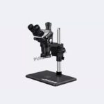 Sunshine 71 Ultra-B11 6.5-55X Continuous / Fixed Zoom Conversion Trinocular Microscope with Big Base For Mobile Repair