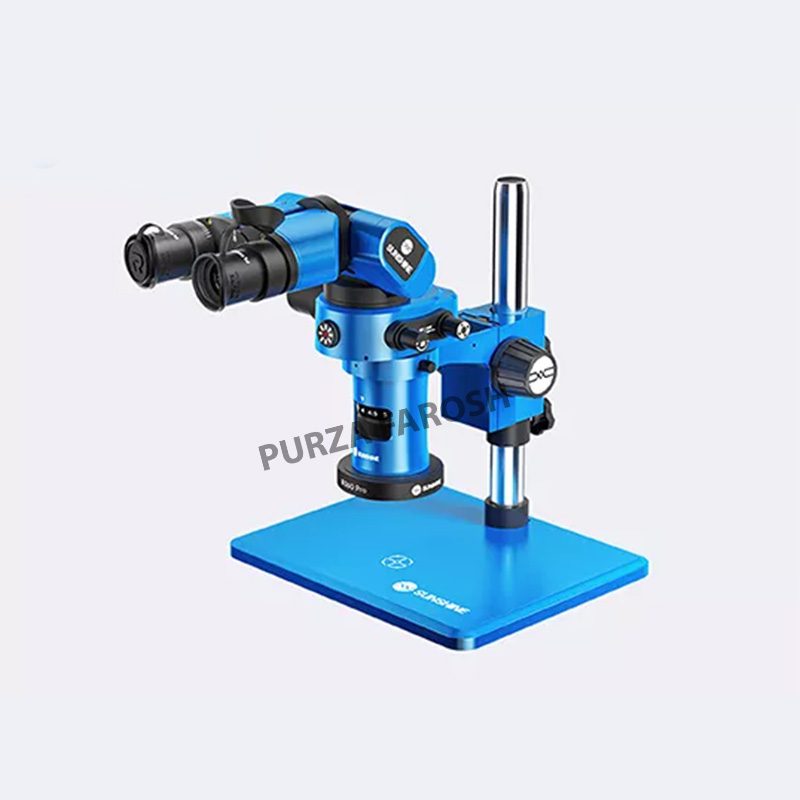 SUNSHINE R360 Pro Rotating Microscope Sunshine R360 Pro 7X-45X Foldable / Rotatable Eye Distance Microscope For Mobile repair - Image 1