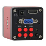 Eagle Microscope 22 Mega Pixel 2K QUAD HD Camera 60F/S HDMI VGA Microscope Camera+130X C mount lens+56 LED Ring Light - Image 5