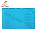 Blue Silicon Full Size Mat Heat resistance For Mobile Repairing - Image 2
