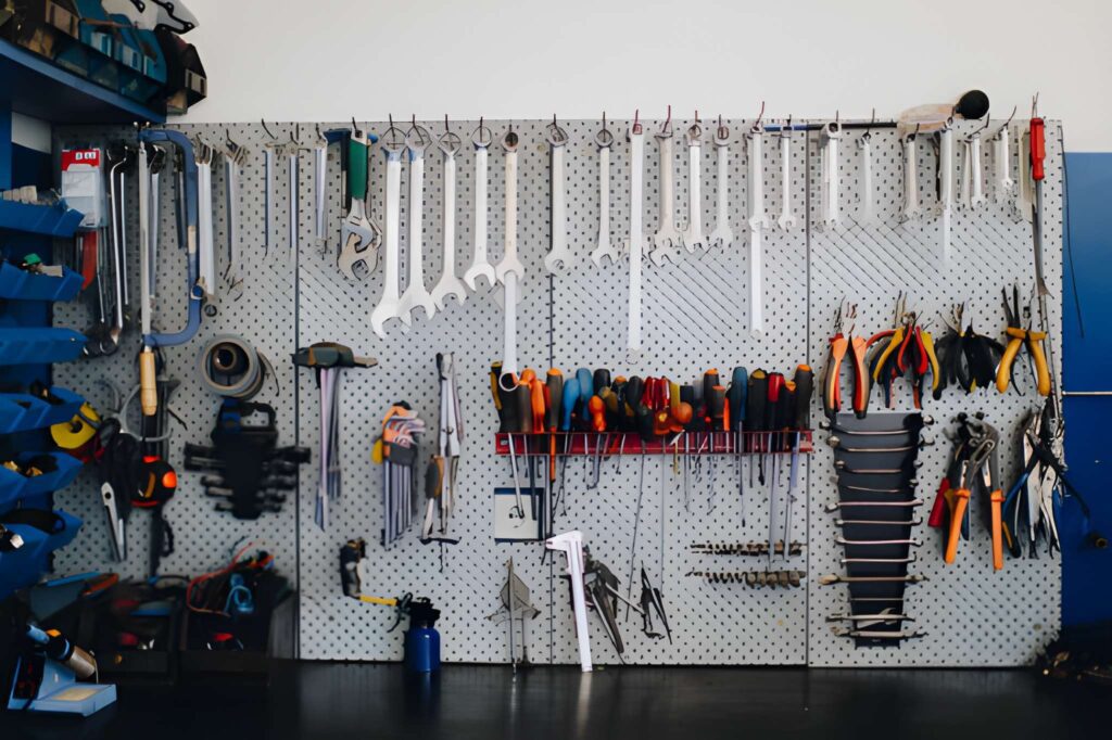 Professional KADA Mobile Tools in Pakistan including soldering station, hot air rework station, DC power supply, precision screwdrivers, PCB holder, and mobile repairing equipment.