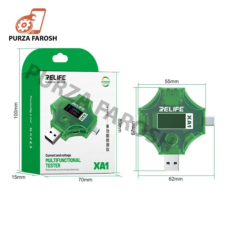 RELIFE XA1 USB Current & Voltage Tester for Mobile Repair